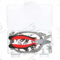 APPROVED VENDOR Tool Lanyard Kit: Steel, Nylon, 106 Components (MPN WWG-DISP-LANYARD). Key specifications — attr1070826: Nylon; attr225964: APPROVED VENDOR; attr1070839: Pliers.