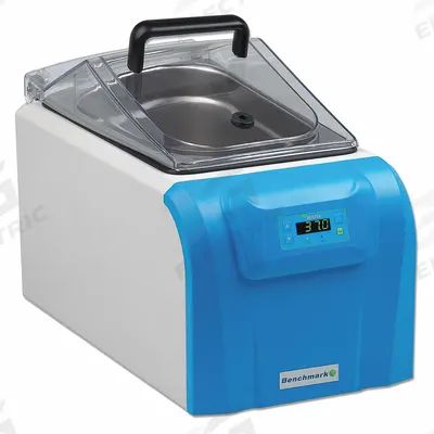 BENCHMARK RESEARCH Water Bath: 12 L Capacity, 100°C Max Temp, Stainless Steel, +0.5°C - General Purpose Water Baths