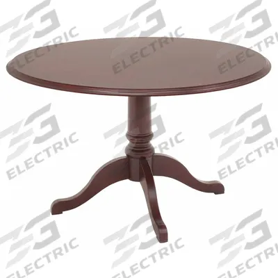 REGENCY Conference Table: Round, Wood, Mahogany, 30 in Overall Ht, 42 in Overall Dia - Round Conference Tables