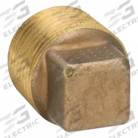 PARKER Plug: Plug, 1/2 in, NPT Threaded, 1,000 psi, 1 1/16 in Lg, C37700 Brass (MPN 211P-8). Key specifications — Maximum Operating Pressure: 1,000 psi.