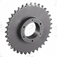 TSUBAKI Sprocket: For 60 Chain, 35 Teeth, 8.367 in Pitch Dia, 8.78 in Outside Dia, Steel (MPN 60SK35). Key specifications — Brand: TSUBAKI; Required Bushing Series: SK.