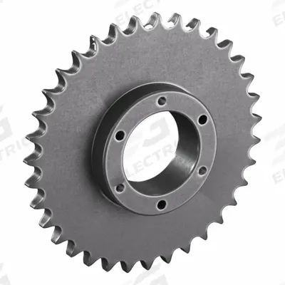 TSUBAKI Sprocket: For 60 Chain, 35 Teeth, 8.367 in Pitch Dia, 8.78 in Outside Dia - Size 60 Bushed-Bore Roller Chain Sprockets
