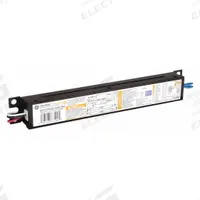 GE LAMPS Fluorescent Ballast: 120 to 277V AC, 1/2 Lamps Supported, 9 1/2 in Overall Lg (MPN GE232MAXP-H-ULTRA). Key specifications — attr1125022: (1 or 2) F32T8; attr239899: GE LAMPS; attr1125144: 2.