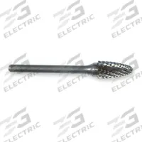 WIDIA Carbide Bur: Ball-Nosed Tree, SF-42, Double Cut, 1/8" x 1/2" Head, 1/8" Shank (MPN M41380). Key specifications — Trade Number: SF-42; Brand: WIDIA METAL REMOVAL.