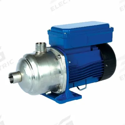 GOULDS Booster Pump: 1 1/2 hp, Three Phase, 208-230/460V AC, 145 psi Shut Off - Compact Horizontal Booster Pumps