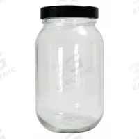APPROVED VENDOR Sampling Bottle: 3.84 L, 89-400, Colorless, 4 Bottles, 157 mm Body Dia (MPN GLC-01894). Key specifications — Brand: APPROVED VENDOR; Graduated: No; Pre-Cleaned: None; Body Color: Colorless; Screw Closure Size: 89-400.