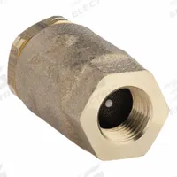WATTS Check Valve: Disc, Inline Valve Body, 3/8 in Pipe Size, FNPT x FNPT, Copper Silicon Alloy, NPT (MPN LF601-3/8). Key specifications — Brand: WATTS.