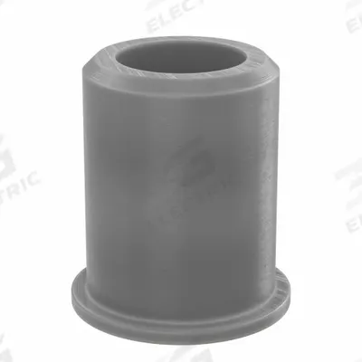 BUNTING BEARINGS Sleeve Bearing: MDS-Filled Nylon, 1/2 in Bore, 3/4 in OD - Wear-Resistant Plastic Flanged Sleeve Bearings