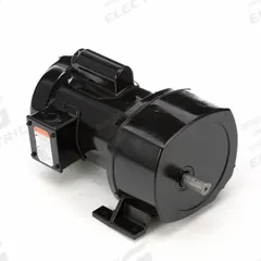 LEESON AC Gearmotor: Parallel, Single Output Shaft, Capacitor-Start, TEFC, 12 RPM, 0.25 hp Input (MPN 107004.00). Key specifications — Brand: LEESON; Full Load Current: 5.4/2.7 A.