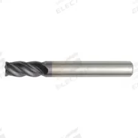 WIDIA HANITA Corner Radius End Mill: Carbide, TiAlN Coated, 4 Flute, 1/2" Mill Dia, 5/8" LOC (MPN TF4V4513005B)