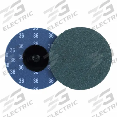 WEILER Coated Abrasive Blending Disc: TR, 3", Zirconia Alumina, 36 Grit - High-Performance Sanding Discs for Carbon Steel & Soft Metals