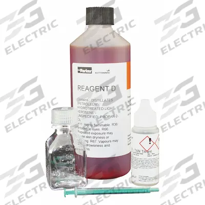 PARKER Drop Test: TAN Drop Test, 4 in Lg, 4 in Wd, 12 in Ht - Hydraulic Fluid Tester Components