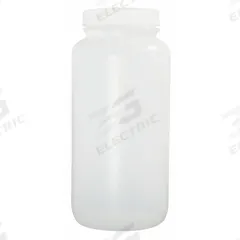 QORPAK Sampling Bottle: HDPE, 500 mL, 16.9 fl oz, Closure Included, Natural, 53-400, Polypropylene (MPN PLC-03594). Key specifications — Brand: QORPAK; Graduated: No; Body Color: Natural.