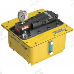 ENERPAC Air Hydraulic Pump: 5,000 psi Max. Op Pressure, 2 gal Reservoir Capacity, Pendant (MPN PACG50S8S). Key specifications — attr995446: Pendant.
