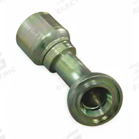 AEROQUIP Hydraulic Flange Fitting: 3/4 in Hydraulic Hose I.D., 3/4 in Hydraulic Flange Size (MPN 1A12FLA12). Key specifications — attr95970: 45° Elbow; attr95968: Carbon Steel; attr98911: AEROQUIP.