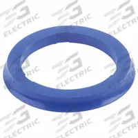 KIPP Sealing Washer: FDA Approved, Acetal, Blue, 9 mm Inside Dia, 15.74 mm Outside Dia, M6 Screw Sz (MPN K1649.106). Key specifications — Brand: KIPP; Product Type: Hygienic Sealing Washer; System of Measurement: Metric; X-Ray Detection: Not X-Ray Detectable; Seal Material: Acetal; Seal Material Color: Blue; FDA Approval: FDA Approved; Metal Detection: Not Metal Detectable.