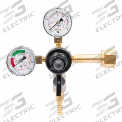 HARRIS Beverage Gas Regulator: For Beer Beverage, For Carbon Dioxide Gas, 1 Regulators - Beverage Regulators