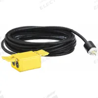 SOUTHWIRE Generator Cord with Pendant Box: 50 ft Lg, 12/4, L14-20P Plug, 4 Outlets, 20 A Current (MPN 1011). Key specifications — Brand: SOUTHWIRE; Power Indicator: No; Temperature Rating: -40° to 194°F; NEMA Plug Configuration: L14-20P.