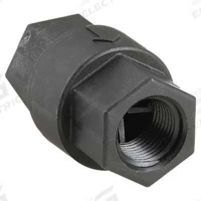 APPROVED VENDOR Ball Cone Spring Check Valve: Poppet, Inline Valve Body, 3/8 in Pipe Size - Polypropylene Poppet Check Valves