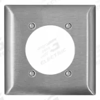 LEVITON Wall Plate: Toggle, 2 Gang, Std Size (MPN SL701). Key specifications — Brand: LEVITON; Material: Stainless Steel.