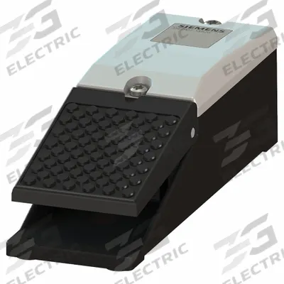 Siemens Foot Switch: 3SE2 Series, 1 Pedals, Momentary, 1NO/1NC - Single-Pedal Foot Switches