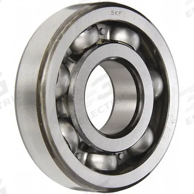SKF Radial Ball Bearing: 6018, Open, 90 mm Bore, 140 mm OD, 24 mm Wd - General Purpose Radial Ball Bearings
