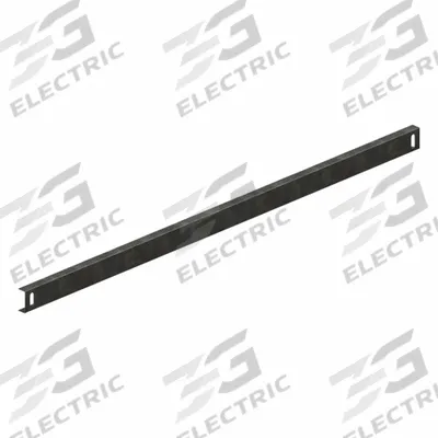 GARLOCK SAFETY SYSTEMS Toeboard: 96 in x 5 in, Permanent, Toeboard, Non-Adj Toeboard, Gray - Toe Boards for Guardrail Systems