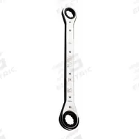 PROTO Box End Wrench: Chrome, 15 mm_17 mm Head Size, 8 in Overall Lg, Std, 0° Head Offset Angle (MPN J1195M-A). Key specifications — attr309490: Chrome; attr309484: No; attr309492: No; attr324928: PROTO.