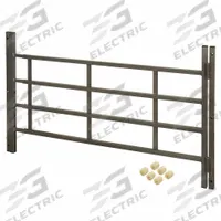 PRIME-LINE Window Security Guard: Hinged, 32 1/2 in to 54 in, 21 1/4 in Ht, 4 Bars, Bronze, Inside (MPN S 4782). Key specifications — Brand: PRIME-LINE; Material: Carbon Steel; Mounting Location: Inside; Adjustability: Hinged; Color: Bronze.