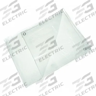 APPROVED VENDOR Tarp: 29.33 ft Lg, 19 ft Wd, Std Duty, 5.1 mil, Polyethylene, Clear - General Purpose Polyethylene Tarps