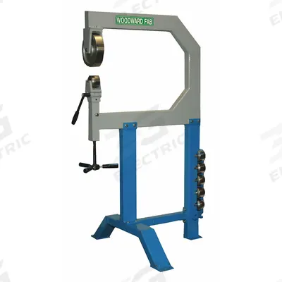 WOODWARD FAB English Wheel: 28 in Throat Dp, 16 ga Sheet Metal Capacity (Steel) - English Wheels