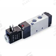 ARO Solenoid Air Control Valve: Sierra, Four-Way / Two-Position, 24V DC, 1/8 in Female NPT (MPN M812SS-024-D). Key specifications — attr1092969: Non-Locking; attr1086920: M812SS-024-D; attr1092977: Spring Return.