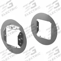 STI Round Wall Plate: Round, 2.13 in Overall Ht, 6.25 in Overall Lg, 7.5 in Overall Wd (MPN EZP133CW). Key specifications — Brand: STI; Shape_Broad: Round.