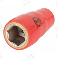 WIHA Insulated Socket: 1/4 in Drive Size, 8 mm Socket Size, 1 in Overall Lg, 6-Point, Std, Chrome (MPN 31329). Key specifications — attr1204321: Not Tether Capable; attr1204320: Chrome; attr1204316: WIHA.