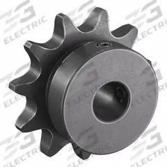 TSUBAKI Single Strand Sprocket: 40, For 1/2 in Chain Pitch, 1/2 in Bore Dia, 11 Teeth, Steel (MPN 40B11F-1/2). Key specifications — Brand: TSUBAKI.