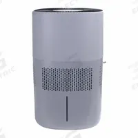 Portable Humidifier: Evaporation, 3.2 gal Daily Humidification Output, Cool, Tabletop Housing, Gray (MPN ME440DGRY8). Key specifications — Brand: AIRCARE.