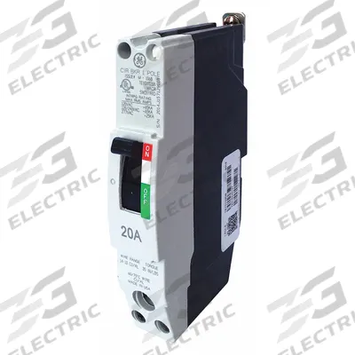 GE Molded Case Circuit Breaker: 20 A Amps, 35kA at 277V AC, Fixed, Lug - TEY-Frame GE Molded Case Circuit Breakers