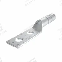 Compression Lug: For 4 AWG, Stranded Wire, 1/4 in Stud Size, Long, Copper Barrel (MPN YAZV4C2TC14FX). Key specifications — Inspection Hole: Yes; For Wire Type: Stranded; For Wire Sizes: 4 AWG; Brand: BURNDY; Manufacturer Part Number: YAZV4C2TC14FX.