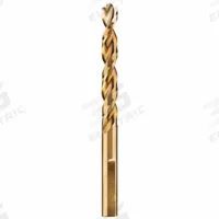 DEWALT Jobber Length Drill Bit: 1/4", 135° Split Point, Black Oxide Cobalt, 3-Flats Shank (MPN DWA1216). Key specifications — attr1229327: 0.2500.