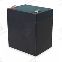 APPROVED VENDOR Sealed Lead Acid Battery: 12V DC, 5 Ah Capacity, 3.98 in Ht, 3.5 in Wd, 2.72 in Dp (MPN 2UKK1). Key specifications — Terminal Connection: 0.250 in Faston; Battery Cycle Type: Dual Purpose; Brand: APPROVED VENDOR; Housing Material: Flame Retardant ABS.