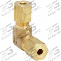 PARKER Compression Fitting Elbow: 3/4 in OD x 3/4 in OD Fitting Size, Brass, 5 PK (MPN 165C-12). Key specifications — Brand: PARKER.