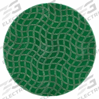 NORTON Quick-Change Disc: TR, 3", Diamond, 60 Grit, Cloth - Flexible Diamond Sanding Discs for Hard-to-Grind Materials