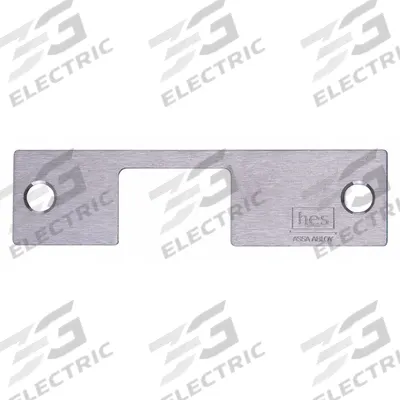 HES Electric Strike Faceplate: 1 1/4 in Wd - Electric Strike Faceplates