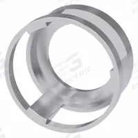 SIEMENS Pushbutton Guard: 22 mm Panel Mounting Hole Dia, Silver, Metal, 3SU (MPN 3SU1950-0DK80-0AA0). Key specifications — Manufacturer Part Number: 3SU1950-0DK80-0AA0; Brand: SIEMENS; Compatible Product Type: Flush, Illuminated Push Buttons; Compatible with Series: 3SU; Material: Metal.