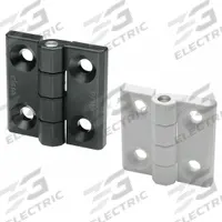 ELESA Pivot Hinge: Plastic, 1 3/16 in Leaf Ht, 7/16 in Leaf Wd (MPN CFM.30 SH-4- CLEAN). Key specifications — attr1019733: Plastic.