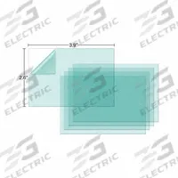 LINCOLN ELECTRIC Inside Cover Lens: VIKING 2450 Series Helmet, Polycarbonate, Clear, 2450/750S (MPN KP2931-1). Key specifications — Lens Color: Clear; Material: Polycarbonate; Brand: LINCOLN ELECTRIC; Compatible with Series: 750S; For Use With: VIKING 2450 Series Helmet; Includes: (5) Inside Cover Lenses; Compatible with Manufacturer Model Number: K4411-5.