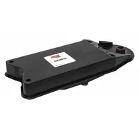 BALDWIN FILTERS Crankcase Breather: 16 in Overall Lg, Cellulose/Paper, Panel, 2 31/32 in Overall Ht (MPN CV15010). Key specifications — Includes: (3) Attached O-Rings; Baldwin Interchange: CV15010; Media Material: Cellulose; Brand: BALDWIN FILTERS; Compatible Vehicle Make: Blue Bird; Compatible Vehicle Type: Buses.