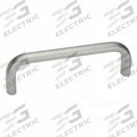 JW WINCO Pull Handle: Threaded Holes, Stainless Steel, Silver, 0.51 in, 11.3 in Grip Lg (MPN 565.5-20-M6-300-A-GS). Key specifications — Screw Size: M6; Brand: JW WINCO; Color: Silver.