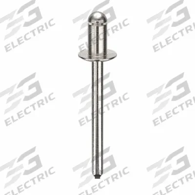 POP AVDEL Blind Rivet,1.601" L,0.183" dia,PK250: Inch, 1 19/32 in Overall Lg, 19/64 in Body Lg - Large Flange Blind Rivets
