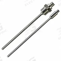 OMEGA Long-Life & High-Accuracy RTD Probes: -58°F to 482°F /-50°C to 250°C, ±0.15°C at 0°C (MPN PR-21B-3-100-A-1/4-0600-M12-1). Key specifications — Accuracy: ±0.15 °C at 0 °C; Brand: OMEGA; Probe Sheath Material: 316L Stainless Steel.